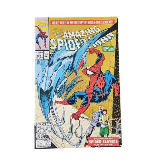 Marvel Other - Marvel The Amazing Spider-Man #368 1992 Comic Book Collector Bagged Boarded